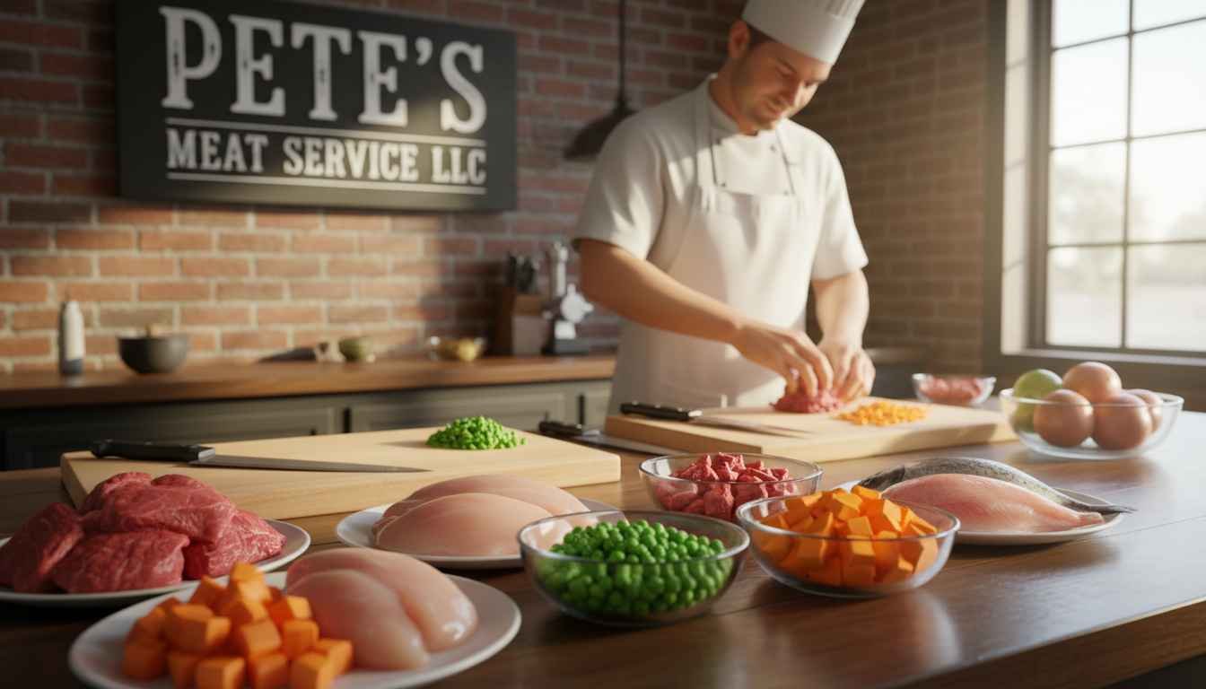 Pete’s Meat Service LLC Transforms Pet Nutrition with Freshness and Care